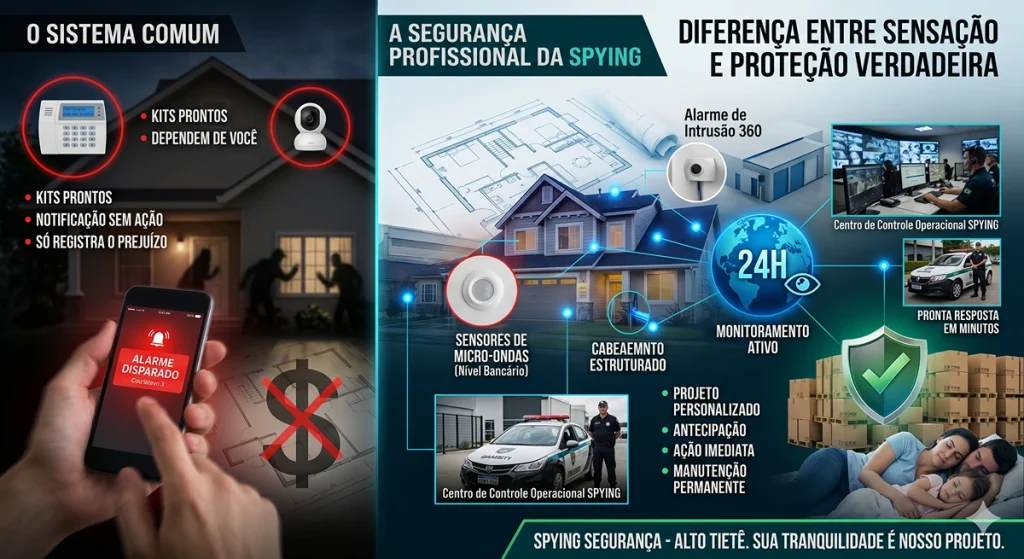 Alarme intrusão SPYING
